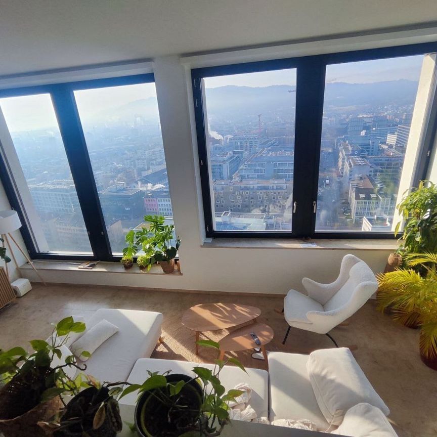 3½ ZI-WOHNUNG IN ZÜRICH - KREIS 9 ALTSTETTEN, MÖBLIERT, TEMPORÄR - Foto 1