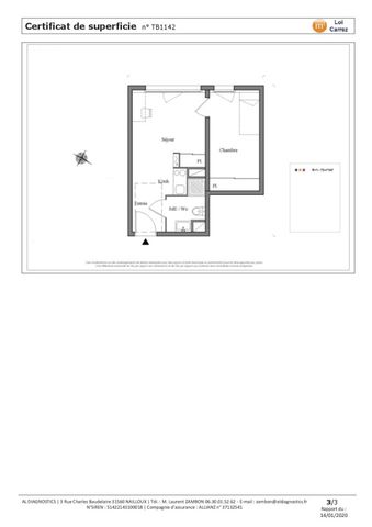 Location Appartement 2 pièces 29m² AUZEVILLE TOLOSANE 31320 - Photo 5