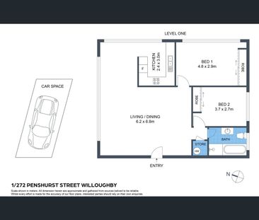 1/272 Penshurst Street, Willoughby, NSW 2068 - Photo 1