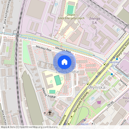 ul. Mikołaja Reja, Młyniska, Gdańsk, pomorskie