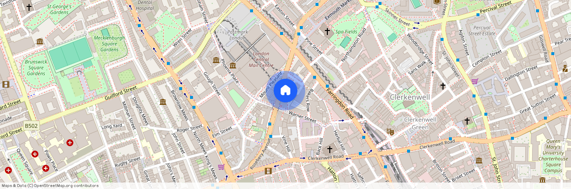 London Central Mail Centre, Rosebery Avenue, London, EC1R 4TA, United Kingdom