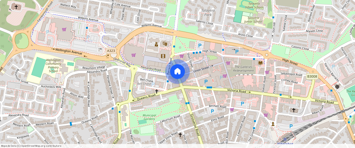 Grosvenor Road, Aldershot GU11