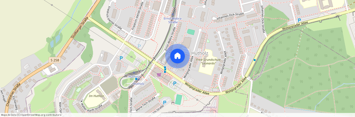 Chemnitz, Hutholz, Wolgograder Allee 204
