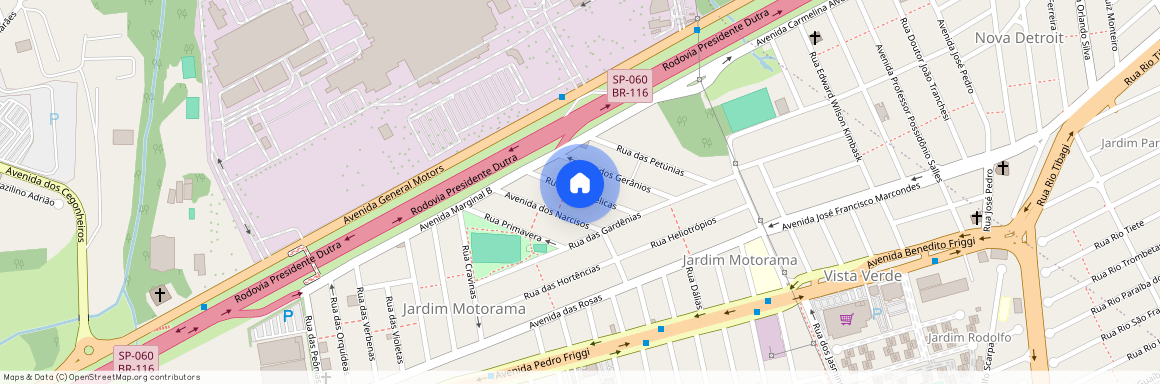 Rua das Angélicas, Jardim Motorama, Jardim Motorama, São José dos Campos - SP, 12223-430, Brazil