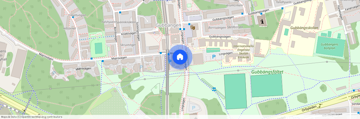 Majrovägen, Enskede