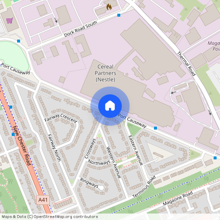 Port Causeway, Wirral, CH62