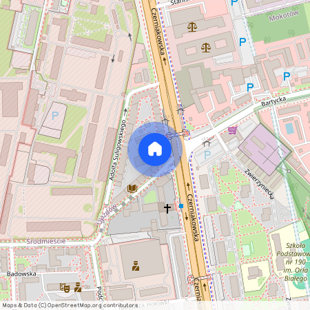 ul. Nowosielecka, Ujazdów, Śródmieście, Warszawa, mazowieckie