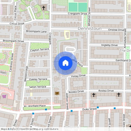 Whitehill Place, Dennistoun, Glasgow