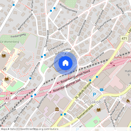 Apfelbergweg 7, 9000 St. Gallen