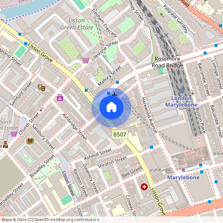 Lisson Grove, Marylebone, London, NW1