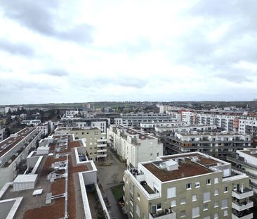 MEGA- WEITBLICK!! 10.OG, Deckenkühlung, 3 Zimmer, große Loggia!! - Foto 5