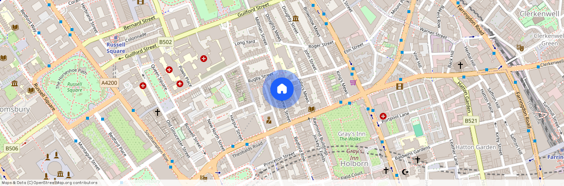 Great James St, London WC1N 3DN