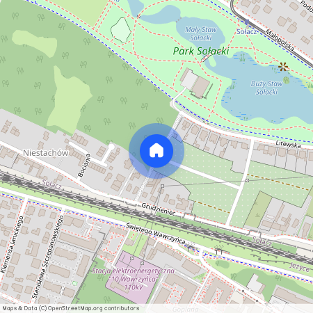 ul. Poleska, Sołacz, Jeżyce, Poznań, wielkopolskie