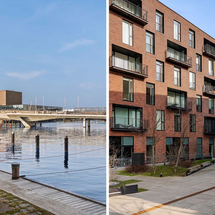 Lækker møbleret lejlighed med udsigt til Københavns Havn. - Photo 1