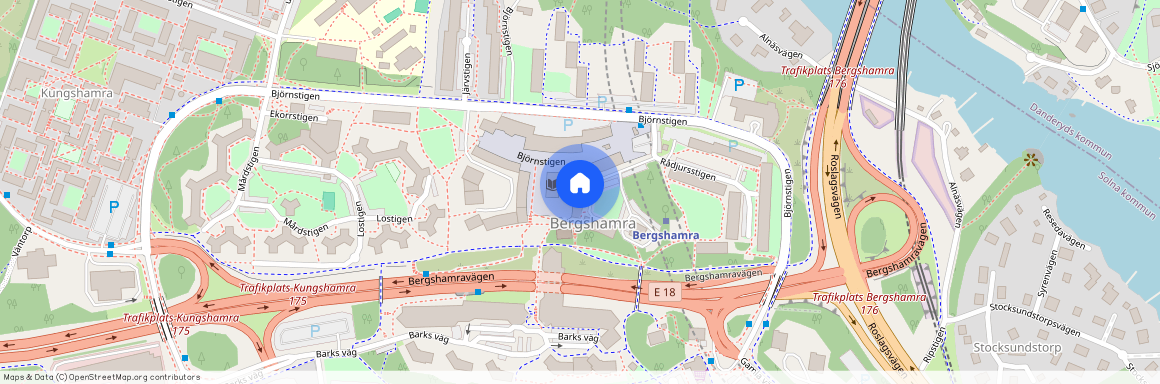 Rådjursstigen 5, Bergshamra