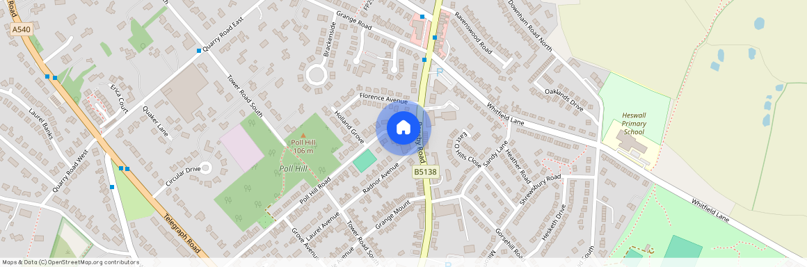 Gospel Heights, Heswall, Wirral, CH60