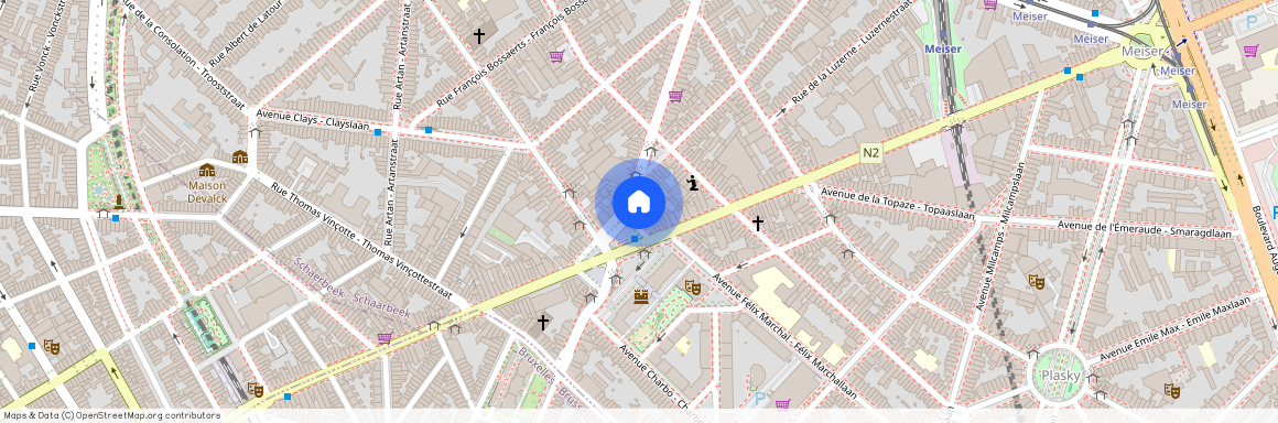 Avenue Chazal 1, Schaarbeek