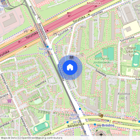 ul. Suwalska, Bródno, Targówek, Warszawa, mazowieckie