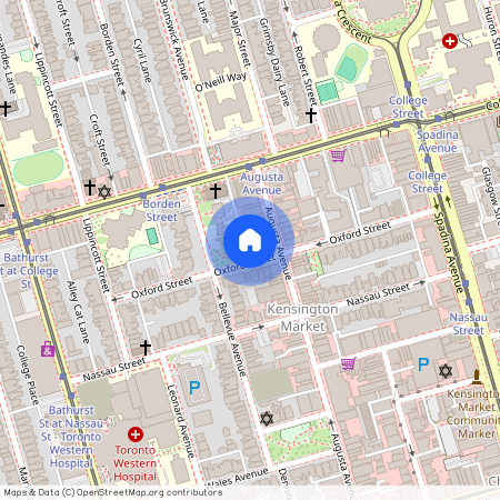 76 Oxford Street Unit# Basement, Toronto