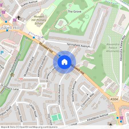 Risborough Close, Muswell Hill, London, N10