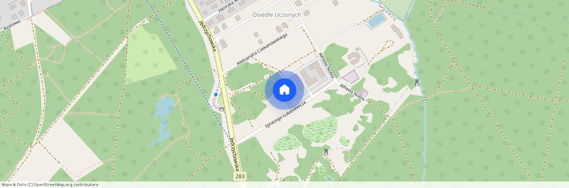 ul. Ignacego Łukasiewicza, Jędrzychów, Zielona Góra, lubuskie