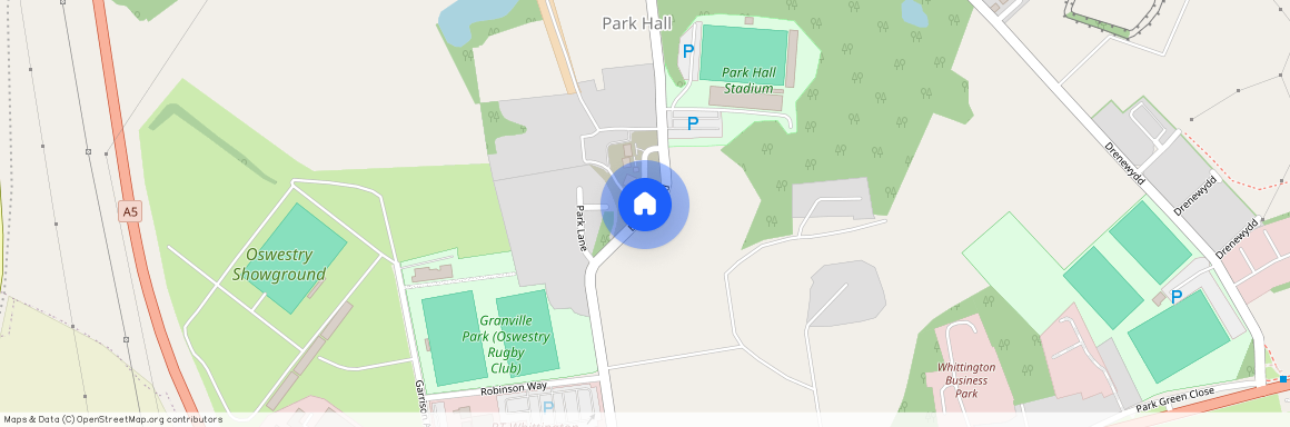 Burma Road, Park Hall, Oswestry, Shropshire, SY11