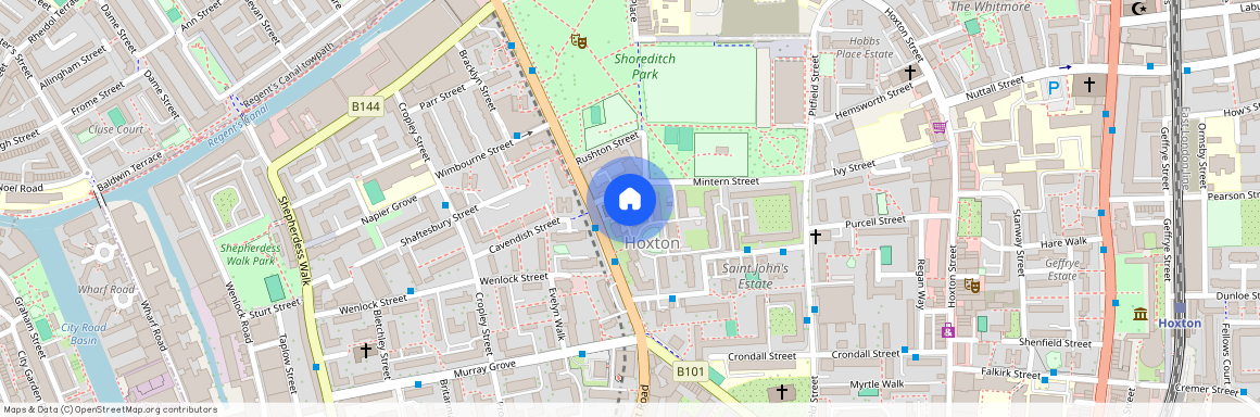 Mintern Street, Old Street Hoxton Shoreditch, London