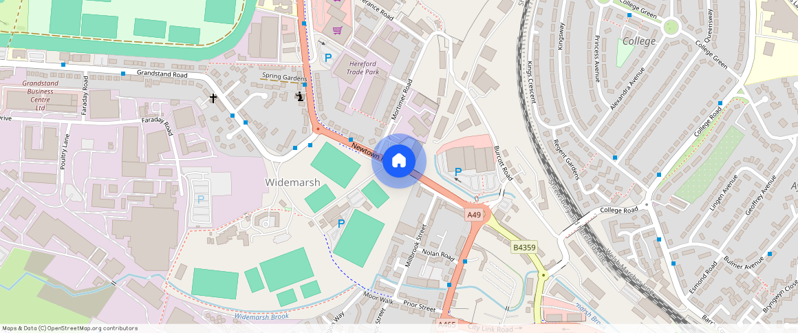 Newtown Road, Hereford