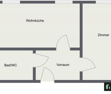 Sanierte 1-Zimmer Wohnung in Judendorf mit neuer Einbauküche zu ver... - Photo 6