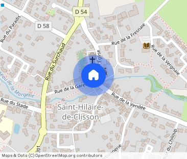 Location maison Saint Hilaire De Clisson : 800 € - AJP Immobilier C... - Photo 1