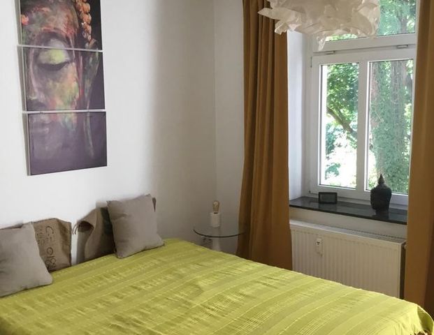 ruhige 2 Zi.Wohnung möbl., zeitl. befristet Leipzig Altlindenau - Foto 1