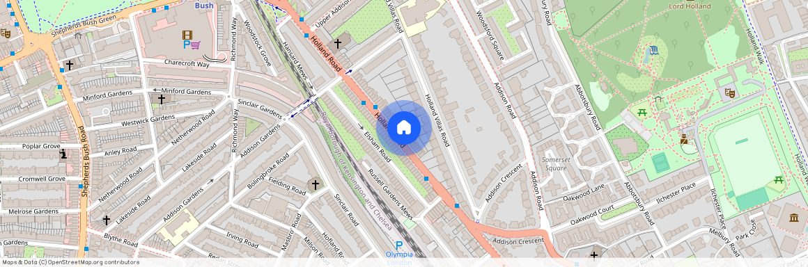 Holland Road, Holland, W14