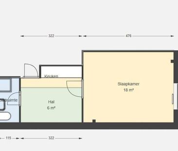 Studio Rivierstraat 121, Rotterdam - À louer - Foto 2