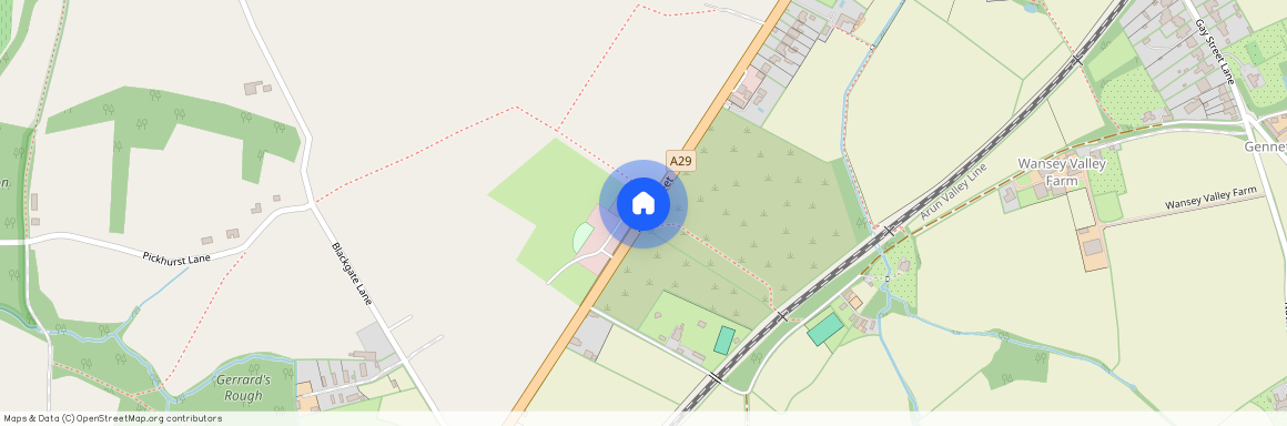 Stane Street, Codmore Hill, Pulborough