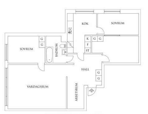 Erik Dahlbergsgatan, Göteborg - Foto 1