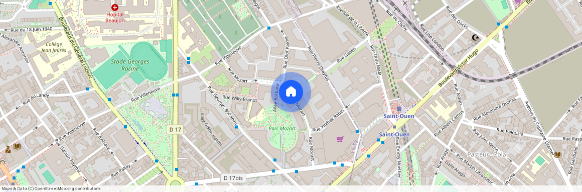 Rue Mozart, Francja, Clichy