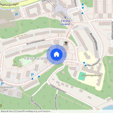 Farsta strand, Stockholm, Ullerudsbacken 58