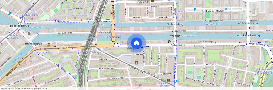 Indische Buurt-West, 1094 AG, Zeeburgerdijk, Amsterdam