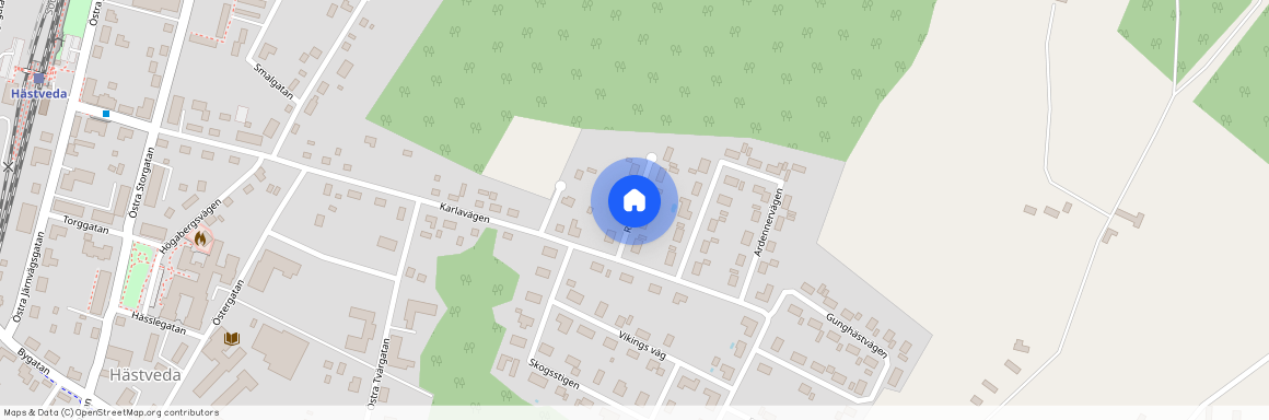 Russvägen, Hästveda