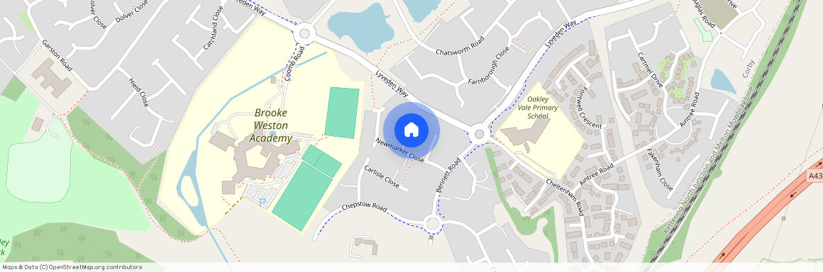 Newmarket Close, Corby