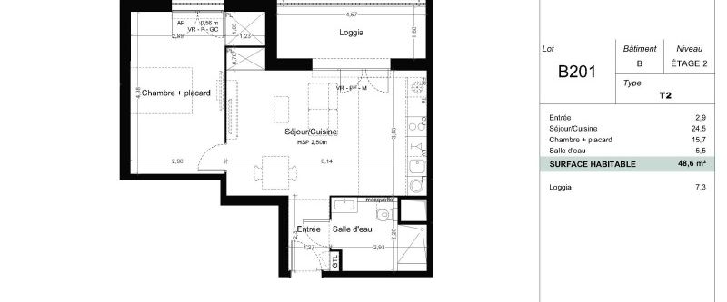 Location Appartement 2 pièces 48m² TOULOUSE 31400 - Photo 1