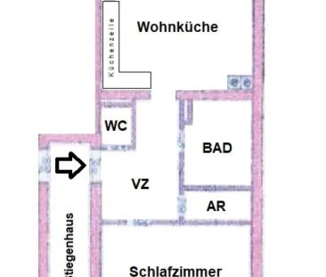 WOHNEN MIT FERNBLICK | Helle 2-Zimmer-Wohnung mit Südwestbalkon & P... - Photo 3