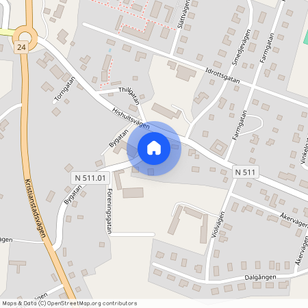 Bygatan 15 C, Våxtorp