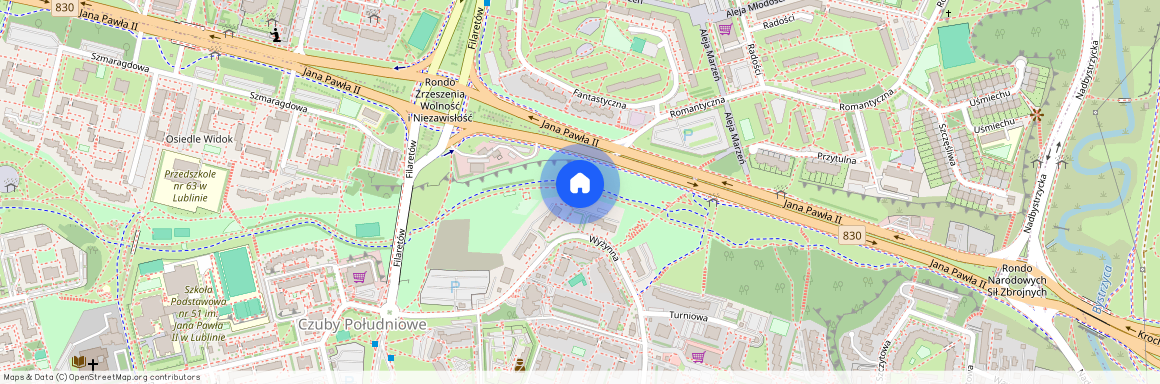 Bursztynowa, Lublin, Czuby Południowe