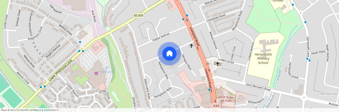 King Street, Cross Heath, Newcastle-under-Lyme, ST5