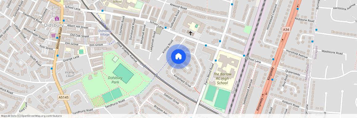 Kingsfield Drive, Manchester, Greater Manchester, M20