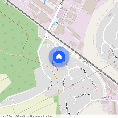 Llwyn Onn, CF72 9ET, Tyla Garw