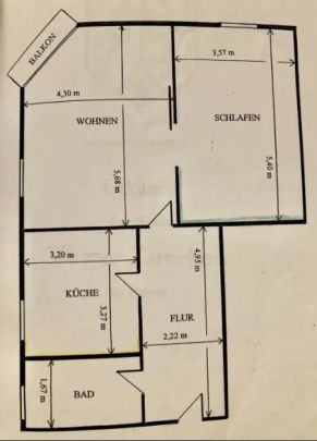 Wohnung mit Balkon zum Einziehen und Wohlfühlen in Düsseldorf - Foto 1