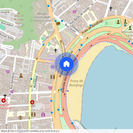 Praia Botafogo - de 285/286 ao fim, Botafogo, Rio de Janeiro, RJ, 22250040