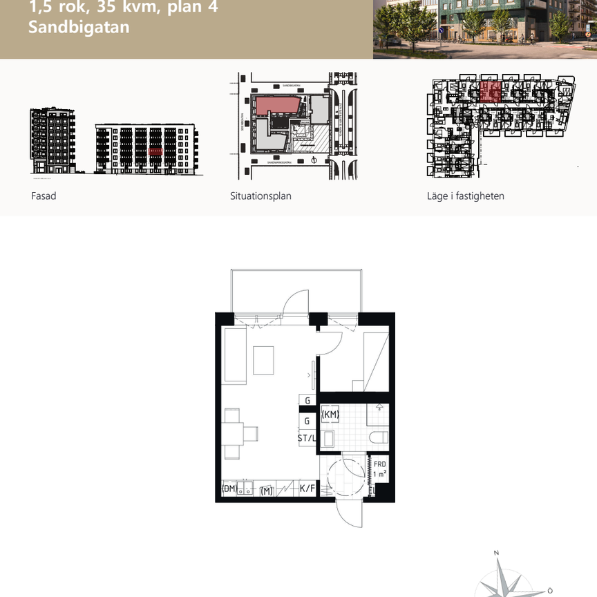 Sandbigatan 32, 75255, Uppsala - Foto 2